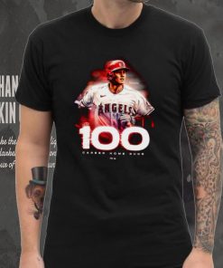 Congratulations Shohei Ohtani 100 Career Home Runs MLB T Shirt