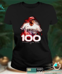 Congratulations Shohei Ohtani 100 Career Home Runs MLB T Shirt