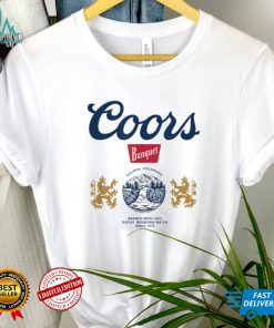 Coors Golden Colorado Banquet Beer Label T Shirt