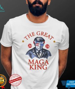 Donald Trump The Great Maga King Lincoln Style T Shirt