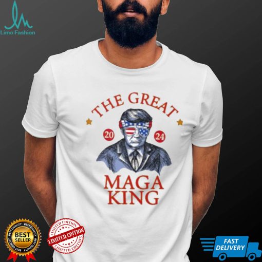 Donald Trump The Great Maga King Lincoln Style T Shirt