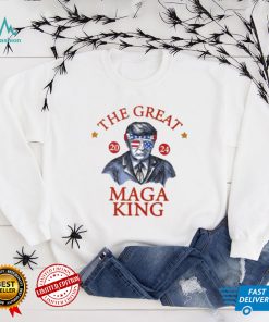 Donald Trump The Great Maga King Lincoln Style T Shirt