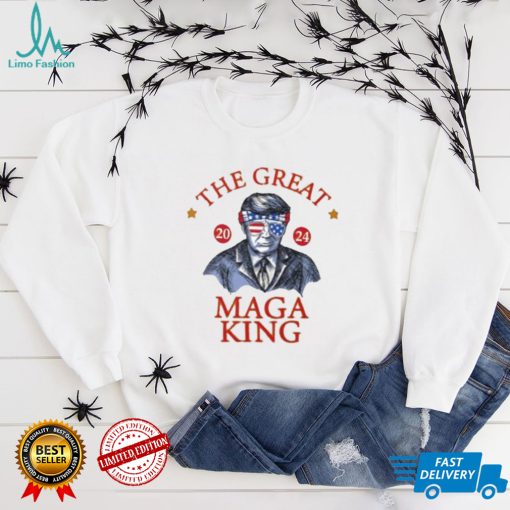 Donald Trump The Great Maga King Lincoln Style T Shirt