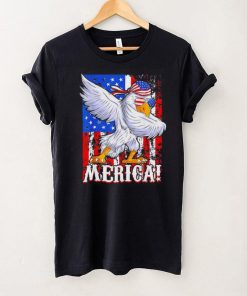Eagle Dabbing American Mullet Merica Ultra Maga 4th Of July T Shirt