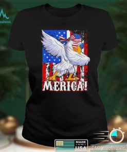 Eagle Dabbing American Mullet Merica Ultra Maga 4th Of July T Shirt