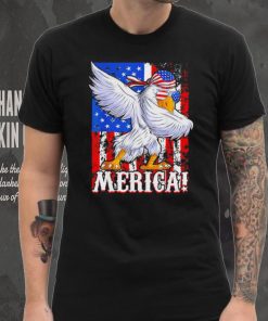 Eagle Dabbing American Mullet Merica Ultra Maga 4th Of July T Shirt