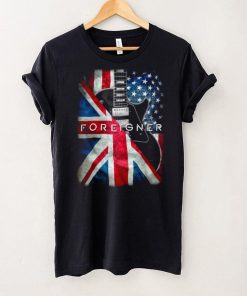 Foreigner British American Guitar Mens T Shirt