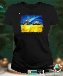 Funny Ukrainian Farmer Tractor Tank Meme Ukraine Tractor T Shirt B09W65LNDH