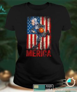George Washington 4th Of July Women Men American USA Flag T Shirts