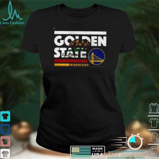 Golden State Warriors Majestic Threads city and state T Shirt