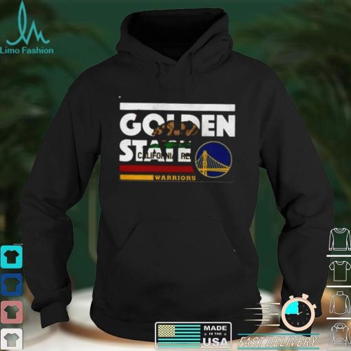 Golden State Warriors Majestic Threads city and state T Shirt