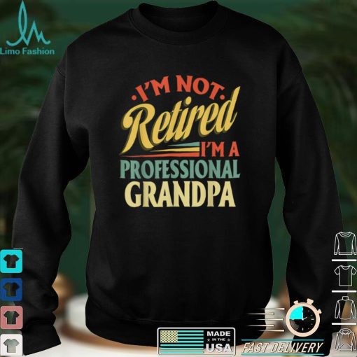 Grandpa Shirts For Men Funny Fathers Day Retired Grandpa T Shirt
