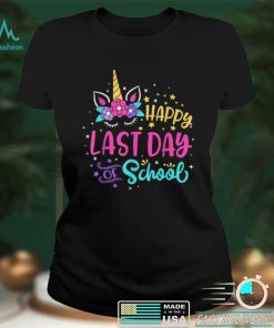 Happy Last Day of School Shirts Unicorn Kids Girls Lover T Shirt