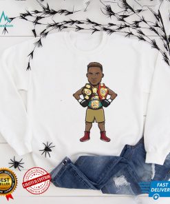 Jermell Charlo Champions WBC Design Cartoon T Shirt