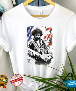 Jimi Hendrix Flag Rock and Roll Shirt