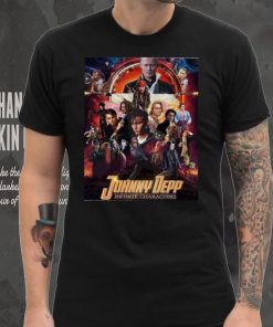 Johnny Depp Infinite Characters We Love You Johnny Depp T Shirt