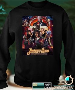 Johnny Depp Infinite Characters We Love You Johnny Depp T Shirt