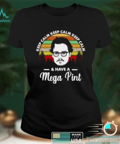 Johnny Depp keep calm and have a mega pint Depp vintage shirt