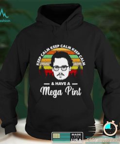 Johnny Depp keep calm and have a mega pint Depp vintage shirt