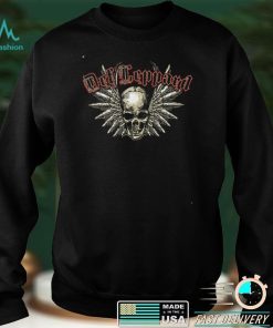 Ladies Skull Def Leppard Shirt