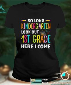 Last Day Of Kindergarten Graduation 1st Grade Reading T Shirt