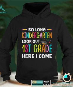 Last Day Of Kindergarten Graduation 1st Grade Reading T Shirt