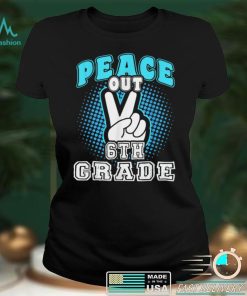 Last Day of School Peace Out 6th Grade Teacher Kids T Shirt