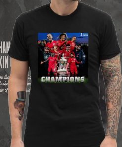 Liverpool FC Champions 2022 FA Cup T Shirt