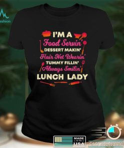 Lunch Lady Cafeteria Crew School Food Service Worker Aide T Shirt