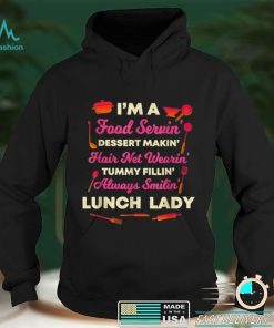 Lunch Lady Cafeteria Crew School Food Service Worker Aide T Shirt