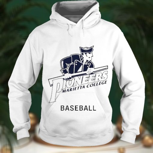 Marietta College Pioneers Baseball Name Drop T Shirt