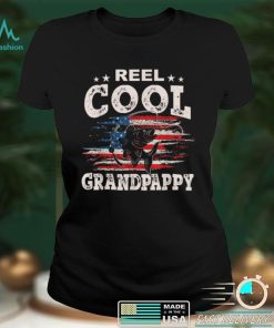 Mens Gift For Fathers Day Tee   Fishing Reel Cool Grandpappy T Shirt