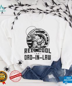 Mens Gift For Fathers Day Tee Reel Cool Dad In Law Fishing T Shirt