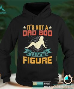 Mens It's Not A Dad Bod It's Father Figure Vintage Father's Day T Shirt