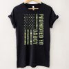 Mens Promoted To Daddy American Flag Camo T Shirt Fathers Day Tee T Shirt