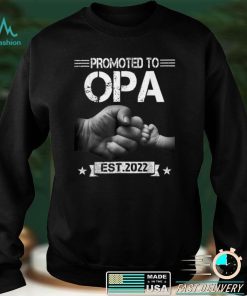 Mens Promoted To Opa 2022 For First Time Opa New Opa T Shirt