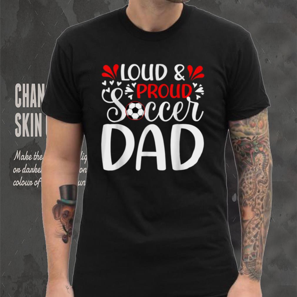 Mens Proud Soccer Dad Soccer Player Father's Day T Shirt