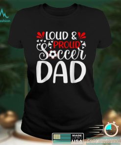 Mens Proud Soccer Dad Soccer Player Father's Day T Shirt
