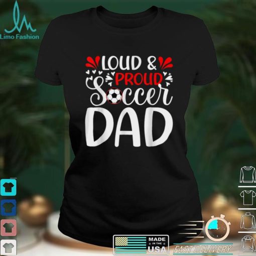 Mens Proud Soccer Dad Soccer Player Father's Day T Shirt