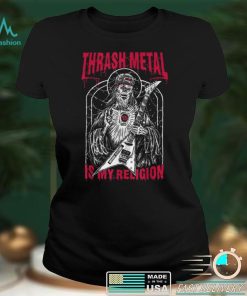Mens Thrash Metal is My Religion T Shirt