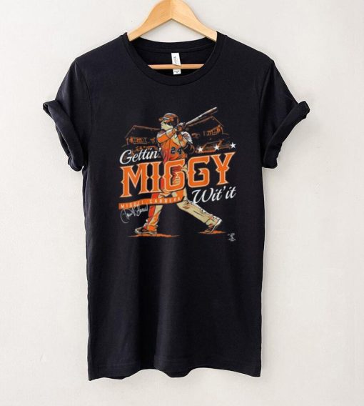 Miguel Cabrera Gettin' Miggy With It Camiseta Funny Detroit Tigers T Shirt