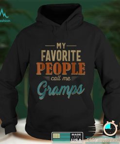 My Favorite People Call Me Gramps 60th Gift For Father’s Day T Shirt