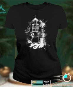 Nautical Lighthouse Coast Water Sea Mist Ocean Lighthouse T Shirt