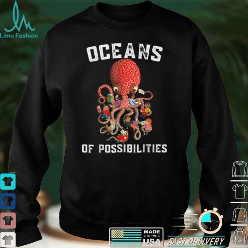 Oceans of Possibilities Summer Reading 2022 Librarian T Shirt