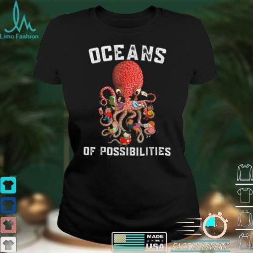 Oceans of Possibilities Summer Reading 2022 Librarian T Shirt