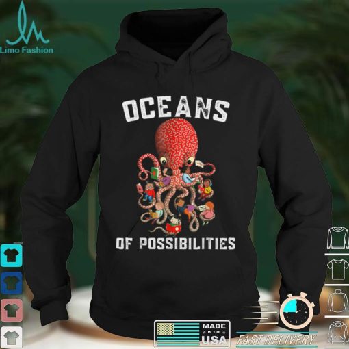 Oceans of Possibilities Summer Reading 2022 Librarian T Shirt