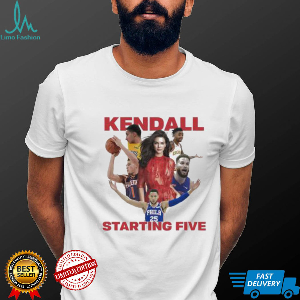 Original Kendall Starting Five Jenner Team Shirt