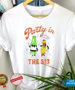Party In The 513 Baseball Player Shirt