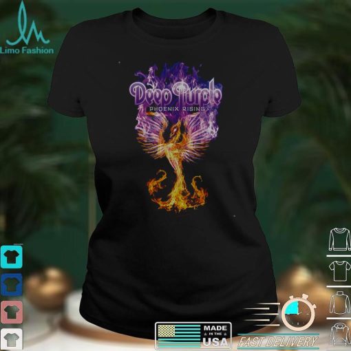 Phoenix Rising Deep Purple T Shirt