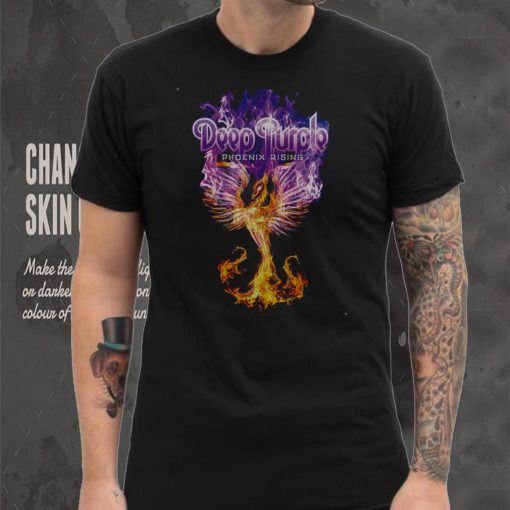 Phoenix Rising Deep Purple T Shirt